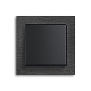 Клавишный переключатель - Busch-axcent® pur - ABB Home and Building Automation - встраиваемый / из стекла / современный