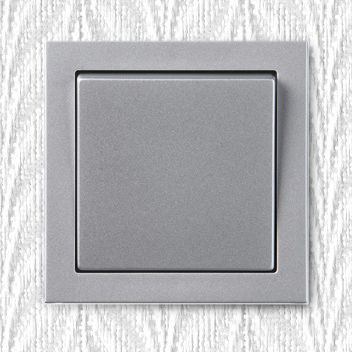 Клавишный переключатель - Impressivo - ABB Home and Building Automation - встраиваемый / современный / квадратный