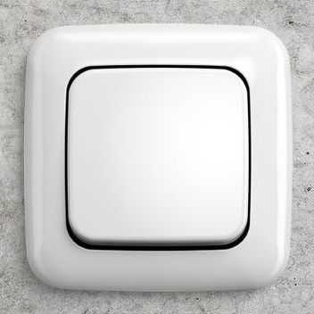Клавишный переключатель - Reflex SI/SI Linear - ABB Home and Building Automation - встраиваемый / из термопластика / современный