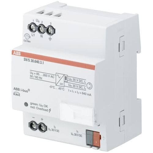 Источник электропитания AC/DC - SV/S 30.640.3.1 - ABB Home and Building Automation - для протокола KNX