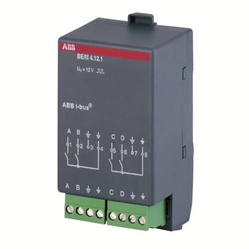 Входной модуль для протокола KNX - BE/M4.12.1 - ABB Home and Building Automation