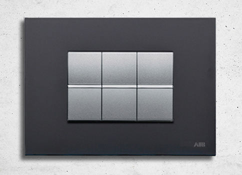 Переключатель для системы домашней автоматизации - Zenit - ABB Home and Building Automation - нажимная кнопка / встраиваемый / для поверхностного монтажа