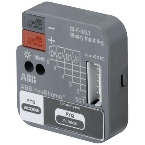 Блок интерфейса с бинарными входами - BI-F-4.0.1 - ABB Home and Building Automation - для систем домашней автоматизации