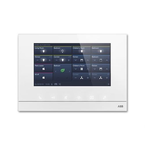 Белый видеотелефон - DP7-S Series  - ABB Home and Building Automation - черный / настенный / для интерьера