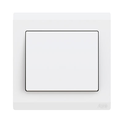 Клавишный переключатель - Inora - ABB Home and Building Automation - встраиваемый / двойной / из поликарбоната
