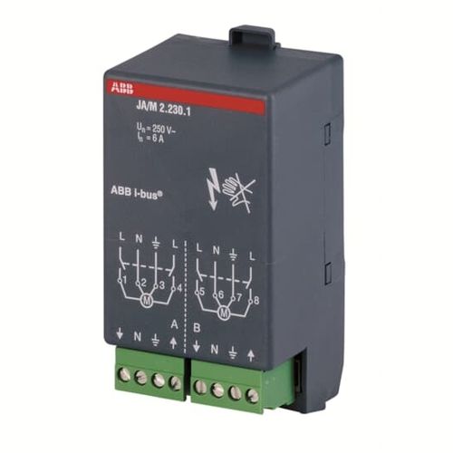 Привод для жалюзи для протокола KNX - JA/M2.230.1 - ABB Home and Building Automation - для бытового использования / для профессионального использования / для интерьера