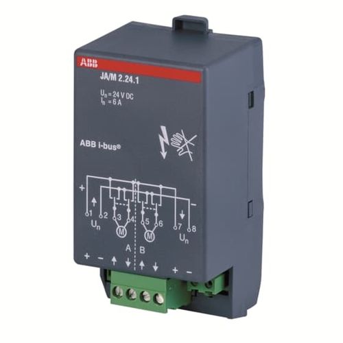 Привод для жалюзи для протокола KNX - JA/M2.24.1 - ABB Home and Building Automation - для бытового использования / для профессионального использования / для интерьера