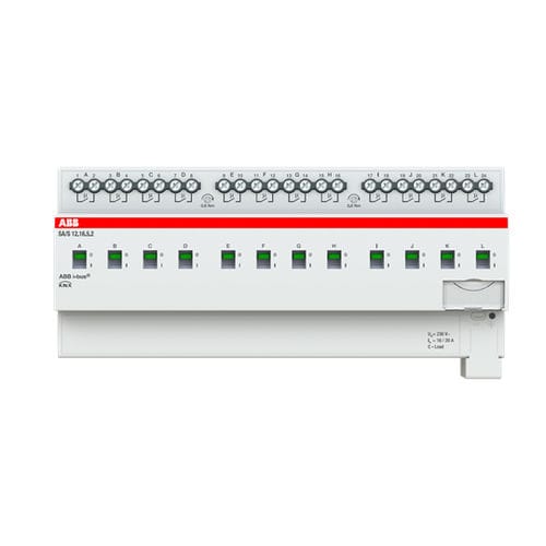 Коммутационный привод для протокола KNX - SA/S12.16.5.2 - ABB Home and Building Automation - на DIN-рейке / для бытового использования / для интерьера
