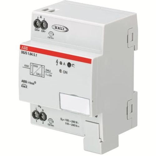 Шлюзовый блок интерфейса - DG/S1.64.5.1 - ABB Home and Building Automation - на DIN-рейке / для систем домашней автоматизации / для протокола KNX