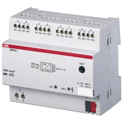 Шлюзовый блок интерфейса - DG/S8.1 - ABB Home and Building Automation - на DIN-рейке / для систем домашней автоматизации / для протокола KNX