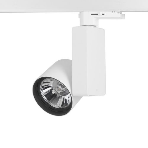 Светильник на рейке LED - EOS B 8° - DGA - круглый / из металла / для профессионального использования