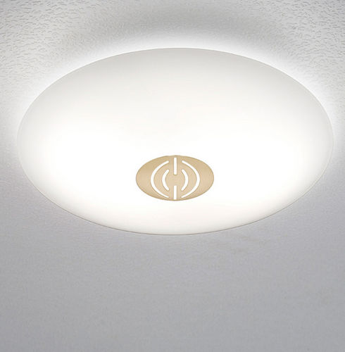 Современный потолочный светильник - 3502 - Holtkötter Leuchten - круглый / из стекла / LED