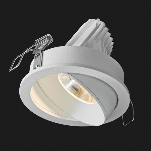 Встраиваемый точечный светильник в потолок - TITAN SINGLE MIX - Doxis Lighting Factory N.V. - LED / квадратный / круглый