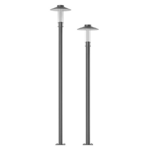 Городской фонарный столб - GAMMA BIS LED LP - Elmarco Technika Świetlna Sp. z o.o. Sp. k. - садовый / современный / из алюминия
