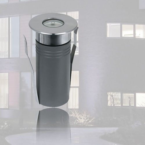 Точечный светильник встраиваемый в пол - BERKELY-1R - Artecta / Highlite Int. - светодиоды RGB / круглый / IP67
