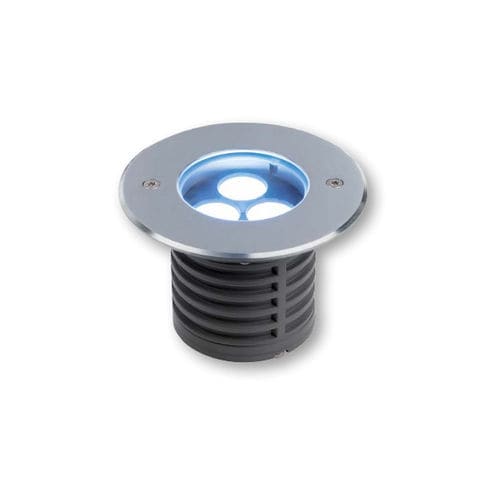 Точечный светильник встраиваемый в пол - AURORA-3R - Artecta / Highlite Int. - светодиоды RGB / круглый / IP67
