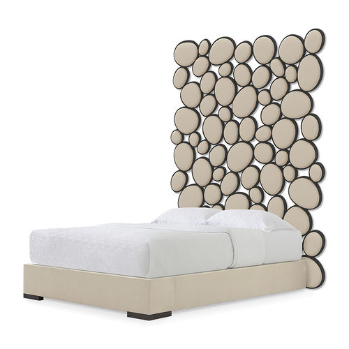 Кровать размер king size - PEBBLE BEACH - Christopher Guy - размер queen size / современная / обитая