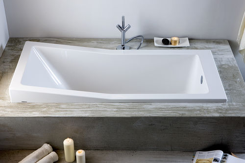 Ванна из акрила - FOSTER: 6647 - HOESCH - белая