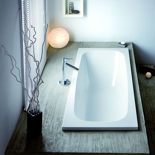 Ванна из акрила - CAPRI: 6116 - HOESCH - белая