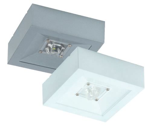 Потолочное аварийное освещение - LOVATO - MODUS, Spol. - квадратное / LED / из поликарбоната