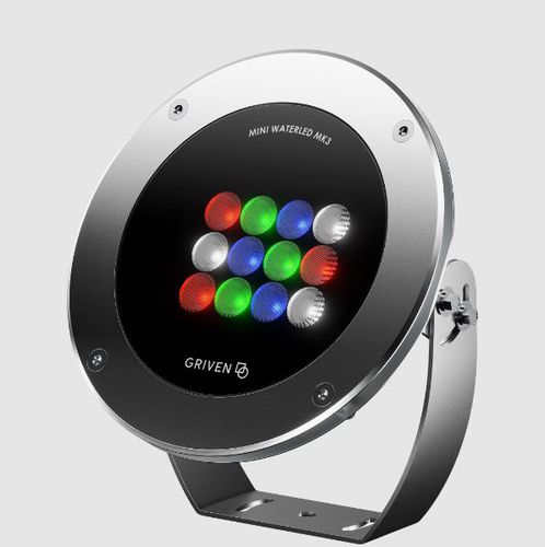 Прожектор IP68 - MINI WATERLED MK3 - GRIVEN Theatre - светодиоды RGB / светодиод RGBW / для профессионального использования