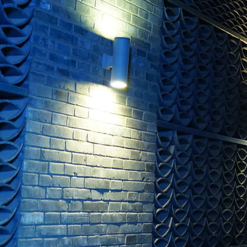 Современный настенный светильник - PILLAR - LENA LIGHTING - для наружного применения / из алюминия / из стекла