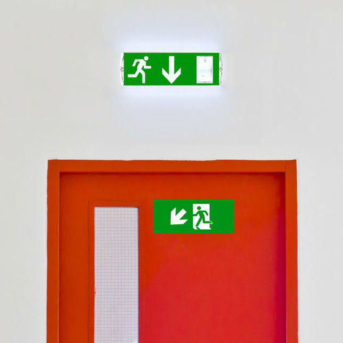 Настенное аварийное освещение - LUMAX S  - LENA LIGHTING - прямоугольное / LED / из поликарбоната