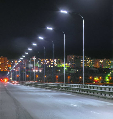 Городской фонарный столб - CORONA STREET EVO - LENA LIGHTING - современный / из литого алюминия / из стекла