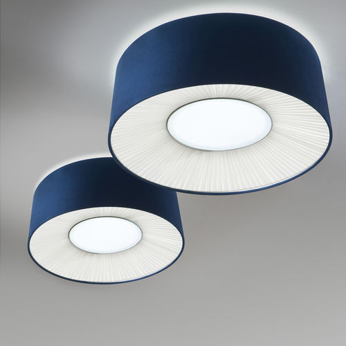 Современный потолочный светильник - VELVET - AXO Light - круглый / из ткани / LED