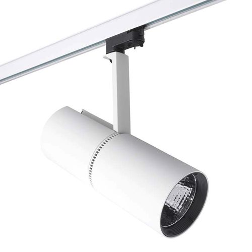 Светильник на рейке LED - BOND TUBE - Leds-C4 - круглый / из алюминия / из стекла