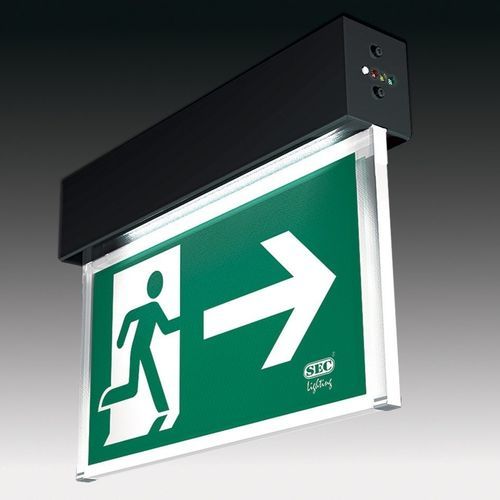 Выступающее аварийное освещение - LEDLUX2-P - Sec - прямоугольное / LED / IP40