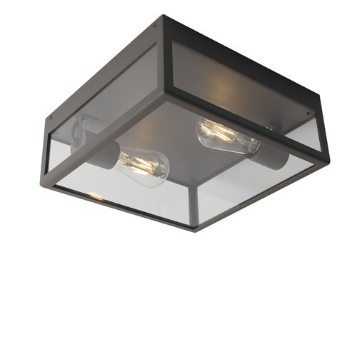 Современный потолочный светильник - POLO - psmlighting - квадратный / из нержавеющей стали / LED