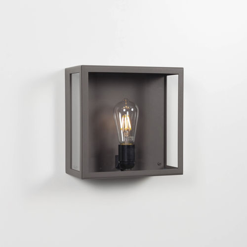 Классический настенный светильник - POLO - psmlighting - для наружного применения / из нержавеющей стали / из стекла