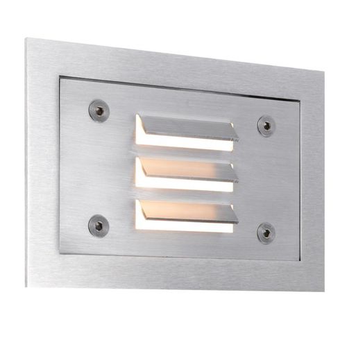 Современный настенный светильник - STONE - psmlighting - для наружного применения / из нержавеющей стали / квадратный