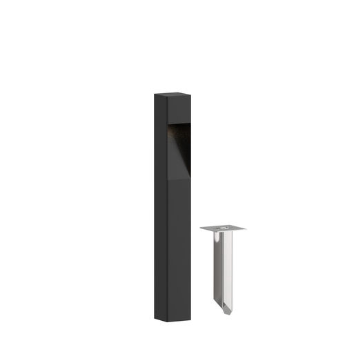 Столбик освещения для сада - RUBY | T1739.650 - psmlighting - современный / из нержавеющей стали / LED
