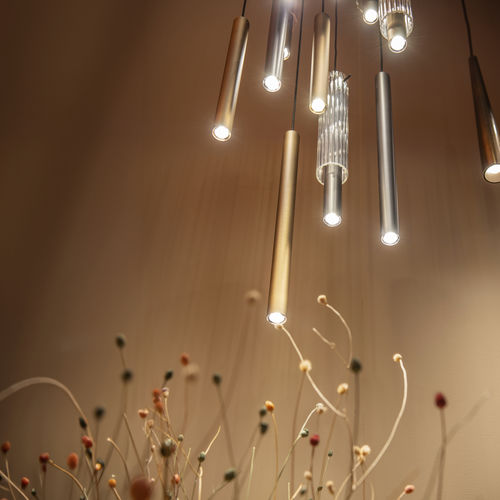 Подвесная лампа - Cigaro Glass - 2430.200 - psmlighting - из металла / современная / проводная