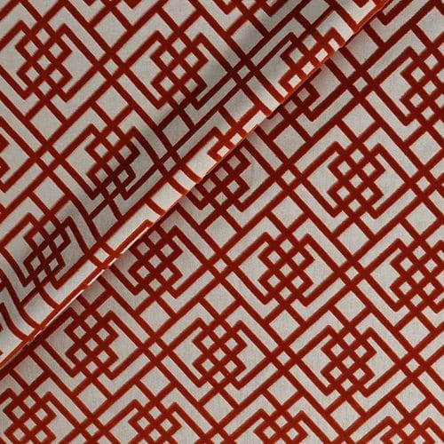 Обивочная ткань - SARACEN - JIM THOMPSON - c геометрическим рисунком / из полиэстера / из Trevira CS®