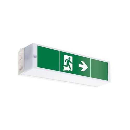 Потолочное аварийное освещение - SLA EL FLP - ESYLUX - прямоугольное / LED / из поликарбоната