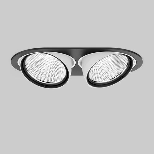 Встраиваемый точечный светильник - TWIST 100 2 - XAL - LED / круглый / овальный