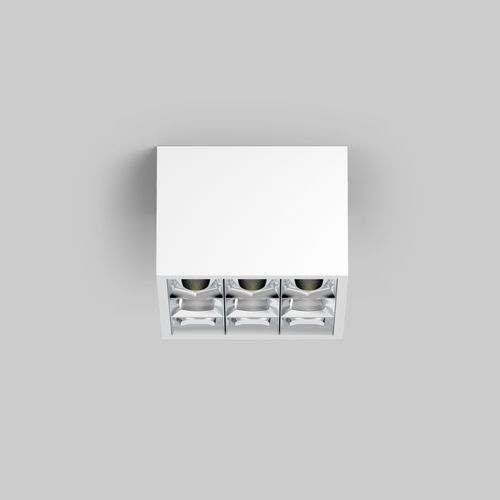 Выступающий точечный светильник - UNICO PRO - XAL - LED / прямоугольный / квадратный