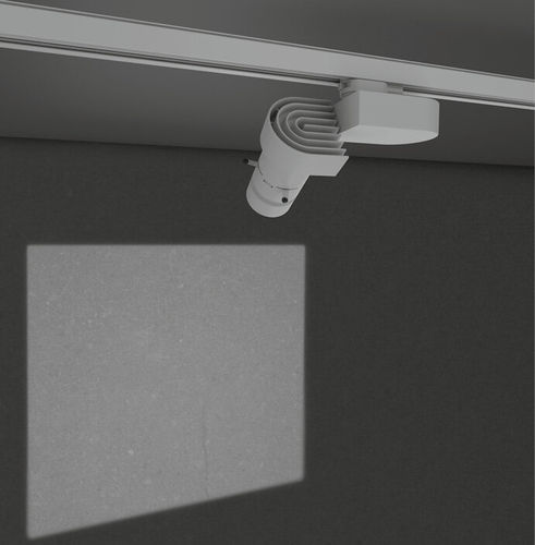 Светильник на рейке LED - PABLO SHUTTER - XAL - прямоугольный / круглый / из алюминия