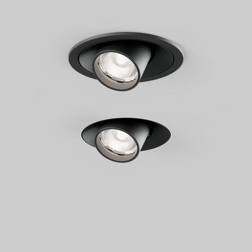 Встроенный даунлайт - SASSO PRO 100 - XAL - наполовину встроенный / LED / круглый
