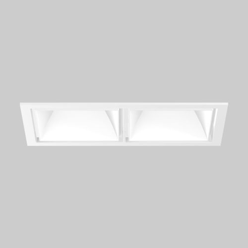 Встраиваемый даунлайт в потолок - SASSO 100 - XAL - LED / квадратный / IP20
