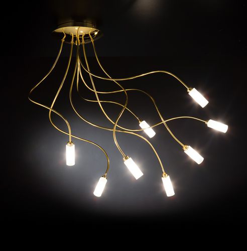 Современный потолочный светильник - FREE SPIRIT - METAL LUX - из металла / LED / галогенный