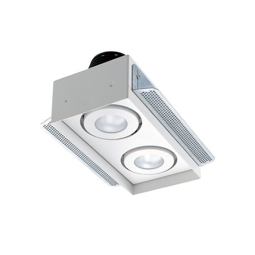 Встраиваемый даунлайт - QUAD MAXI 4 - L&L Luce&Light - LED / квадратный / прямоугольный
