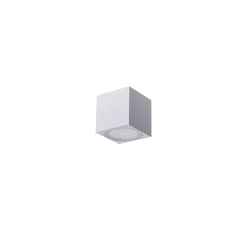 Современный настенный светильник - CUBE W - L&L Luce&Light - для наружного применения / из анодированного алюминия / из поликарбоната