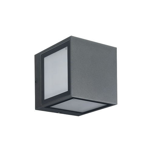 Современный настенный светильник - KOCCA 3 - L&L Luce&Light - для наружного применения / из закаленного стекла / из алюминия