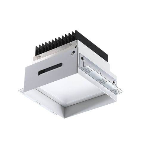 Встраиваемый даунлайт - TURIS 6 - 8 - L&L Luce&Light - LED / квадратный / IP40