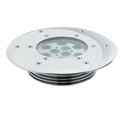 Светильник встраиваемый в пол - BRIGHT 5 316L - L&L Luce&Light - встраиваемый в стену / LED / круглый
