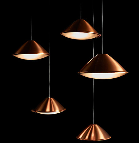 Подвесная лампа - ARMONICA - Antonangeli Illuminazione . - из металла / из боросиликатного стекла / современная